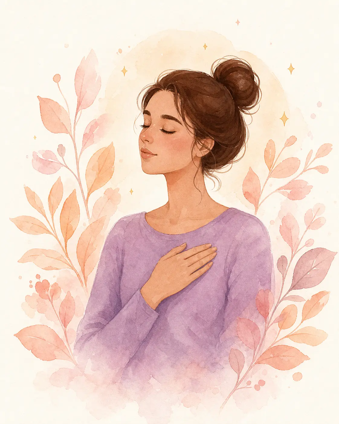 Ilustrace fáze Předmenstruační fáze